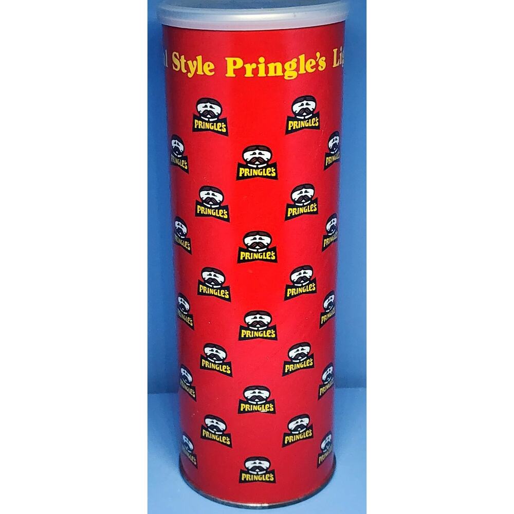 Pringles Can Red Original Style Light Chips Big Head Great Prop Display Vintage